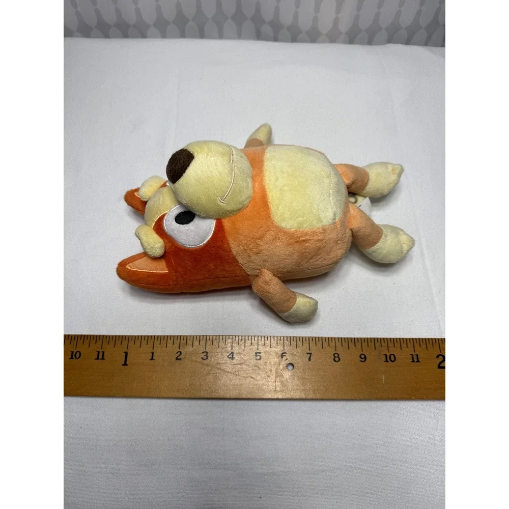 Bluey Bandit‎ Heeler Plush Stuffed Animal Toy Orange Blue Dog NWT